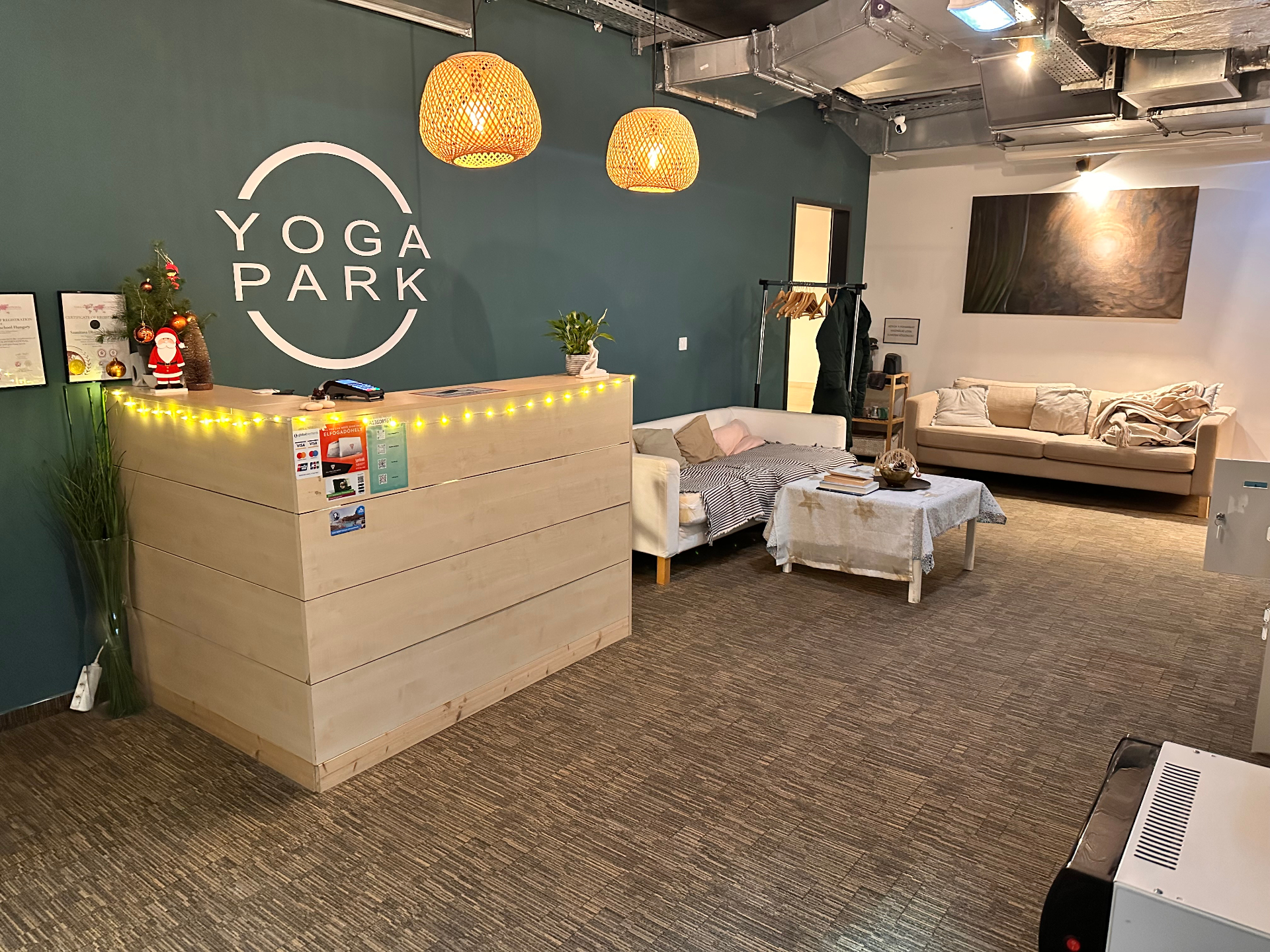 Yoga Park recepció